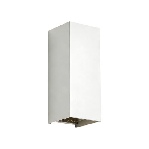 V‑TAC 24345VT Φωτιστικό Τοίχου LED Λευκό 1250lm 3CCT Up‑Down IP65 71×71×171