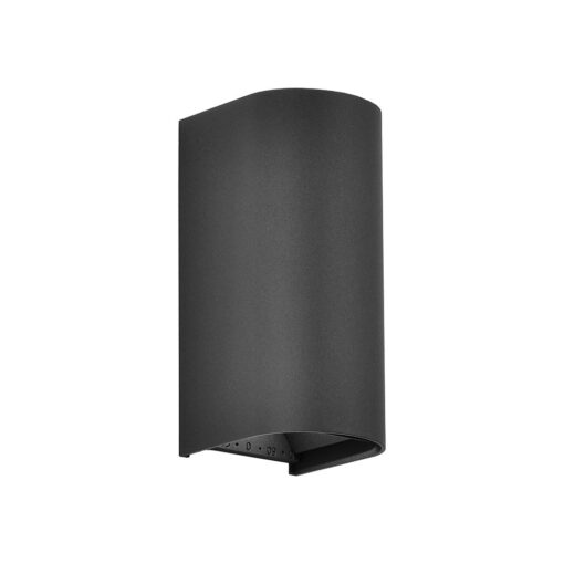V‑TAC 24349VT Φωτιστικό Τοίχου LED Μαύρο 1250lm 3CCT Up‑Down IP65 71×96×171