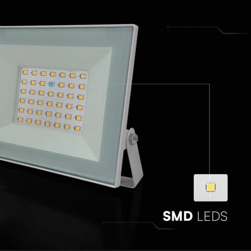 Προβολέας LED 30W Λευκός Σώμα IP65 4000K V-TAC 2340lm