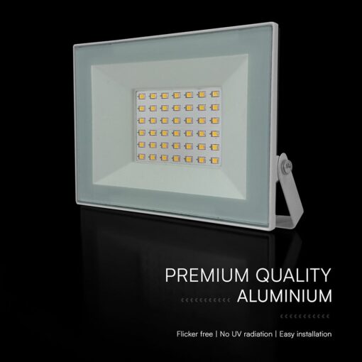 Προβολέας LED 30W Λευκός Σώμα IP65 4000K V-TAC 2340lm