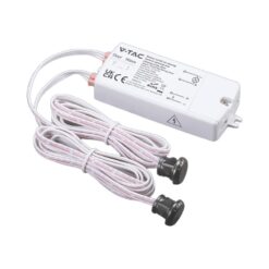 V‑TAC 24496VT Αισθητήρας Πόρτας & Χειρός Υπέρυθρος Λευκός Max 1000W IR 90×40×17