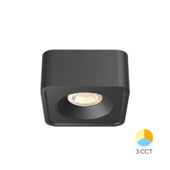 Σποτ οροφής “Gata” 10w 900lm 3cct Μαύρο Braytron BH04-00051BR