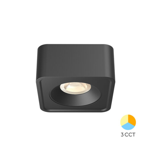 Σποτ οροφής “Gata” 10w 900lm 3cct Μαύρο Braytron BH04-00051BR
