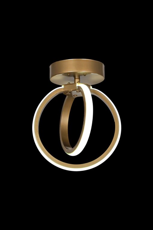 VENUS-20CE LED GOLD 24W ΦΩΤΙΣΤΙΚΟ LED Heronia 01-0354HR