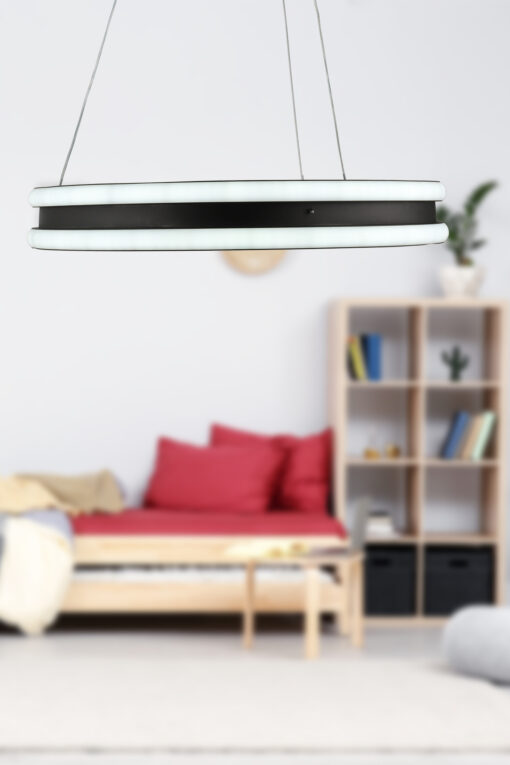 HELIOS-40 BLACK LED 35W ΦΩΤΙΣΤΙΚΟ ΚΡΕΜΑΣΤΟ Heronia 01-0415HR