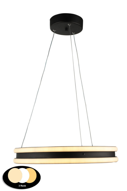 HELIOS-40 BLACK LED 35W ΦΩΤΙΣΤΙΚΟ ΚΡΕΜΑΣΤΟ Heronia 01-0415HR