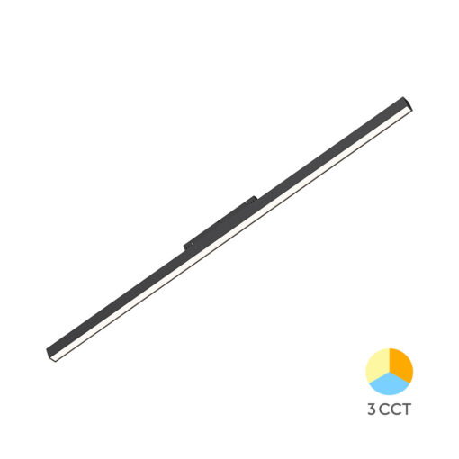 Φωτιστικό Led Μαγνητικής Ράγας 30W CCT Μαύρο Braytron BD60-00981BR