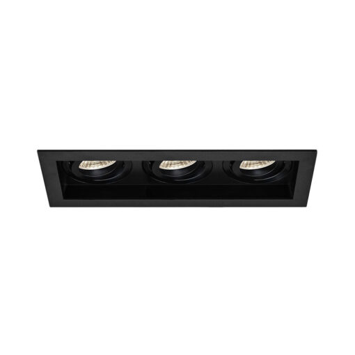Σποτ “Beta” 3 x GU10 Μαύρο Braytron BΗ03-05041BR
