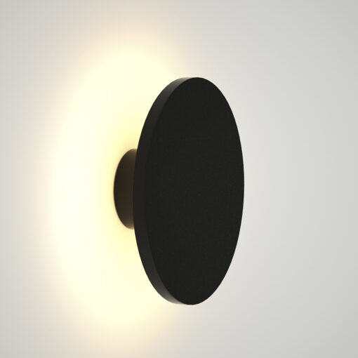 Φωτιστικό επιτοίχιο HER-01 LED BLACK εξωτερικού χώρου Heronia 42-0001HR