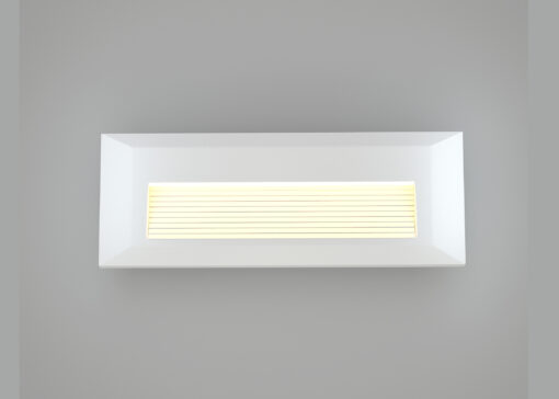 Φωτιστικό επιτοίχιο HER-07 LED WHITE εξωτερικού χώρου Heronia 42-0013HR