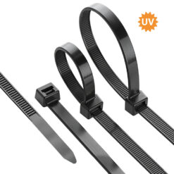 Δεματικά 3,6x280mm (100τμχ.) μαύρα Braytron BY90-01044BR