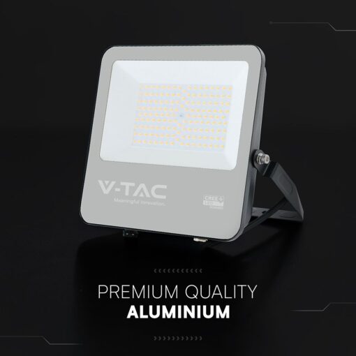 Προβολέας LED 100W Cree Chip 18500lm IP65 Μαύρος 4000K 6yrs Wty V-TAC 9894-6
