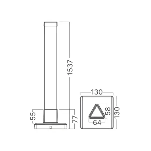 Δαπέδου RGBW “Ambient” με control + App Braytron BH70-01090BR