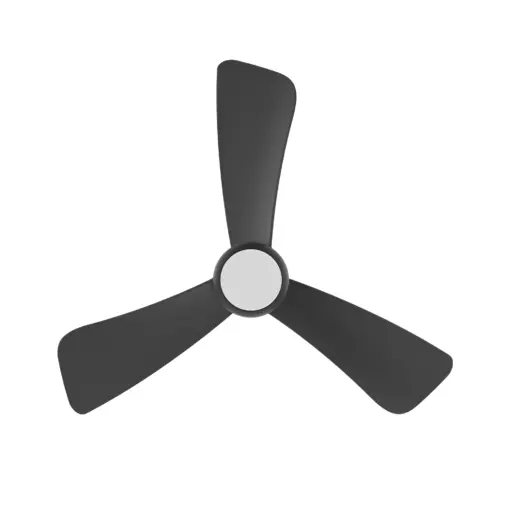 Ανεμιστήρας οροφής 30w + 18w 3CCT 1800lm με control Μαύρος Braytron BH85-00221BR