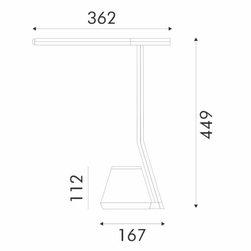 ΦΩΤΙΣΤΙΚΟ ΓΡΑΦΕΙΟΥ ΛΕΥΚΟ ΠΛΑΣΤΙΚΟ LED SMD  7W 450LM CCT 3000K-4300K-6000K IP20 ACA BL1066WH