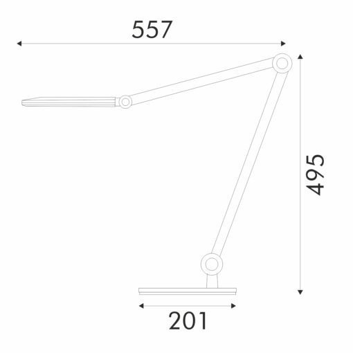 ΦΩΤΙΣΤΙΚΟ ΓΡΑΦΕΙΟΥ ΧΡΥΣΟ ΠΛΑΣΤΙΚΟ LED SMD  9W 500LM CCT 3000K-4000K-6000K IP20 ACA BL1293GD