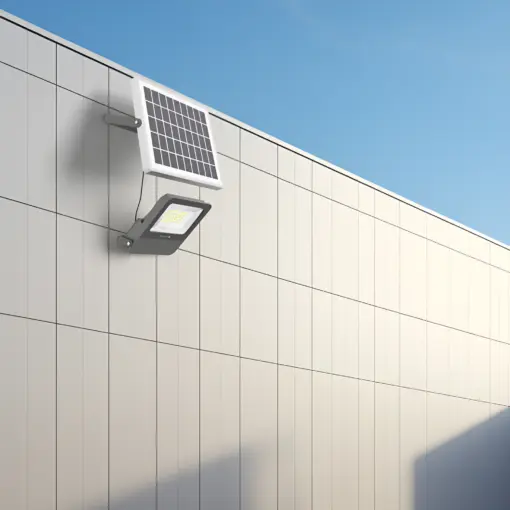 Προβολέας ηλιακός (solar) IP65 50w (15w) 600lm 3CCT 2m Καλωδιο Braytron BT64-10681BR