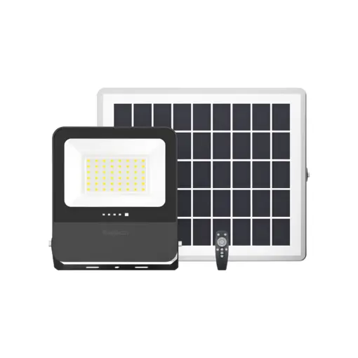 Προβολέας ηλιακός (solar) IP65 50w (15w) 600lm 3CCT 2m Καλωδιο Braytron BT64-10681BR