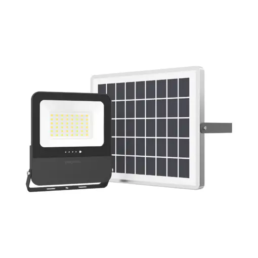 Προβολέας ηλιακός (solar) IP65 50w (15w) 600lm 3CCT 2m Καλωδιο Braytron BT64-10681BR