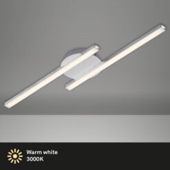 Απλίκα Led “Go” 12w 1200lm 3000K Αλουμίνιο Briloner-Brilo 3257-029BR
