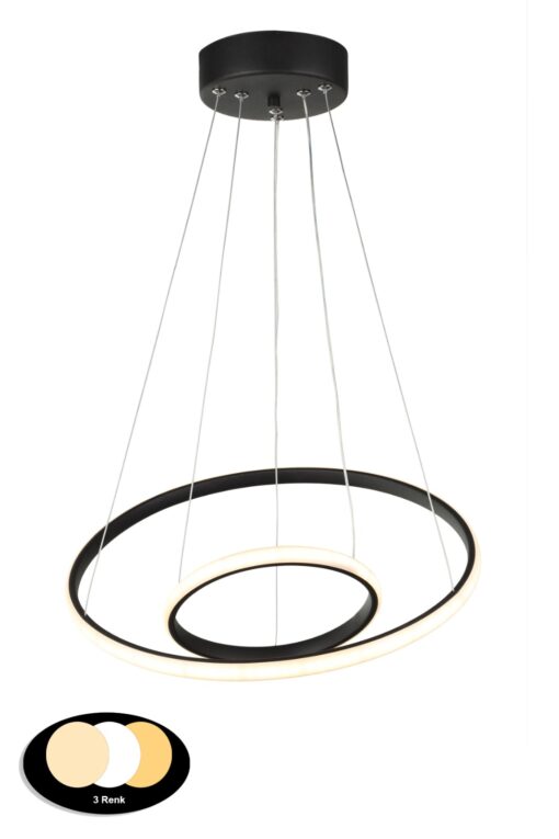 CRONOS/2- 60/40  LED BLACK Heronia 01-0444HR
