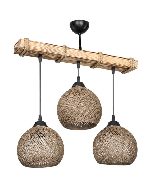 SILK/3L WOOD NATURAL ΚΡΕΜΑΣΤΟ Heronia 31-1376HR
