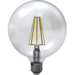 Λάμπα G125 Filament Διάφανη 10w 4200k 1500lm SKYLIGHTING GNFL-12510DBR
