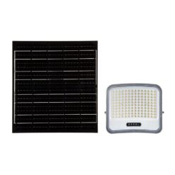 Ηλιακός Προβολέας LED 25W 2500LM 3in1 IP65 με Πάνελ 25W & Τηλεχειριστήριο V-TAC 24484