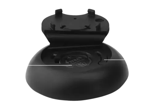 ACA A-K3S-B Περιστρεφόμενο Τηλεχειριστήριο LED RF CCT & Dimming Μαύρο IP20