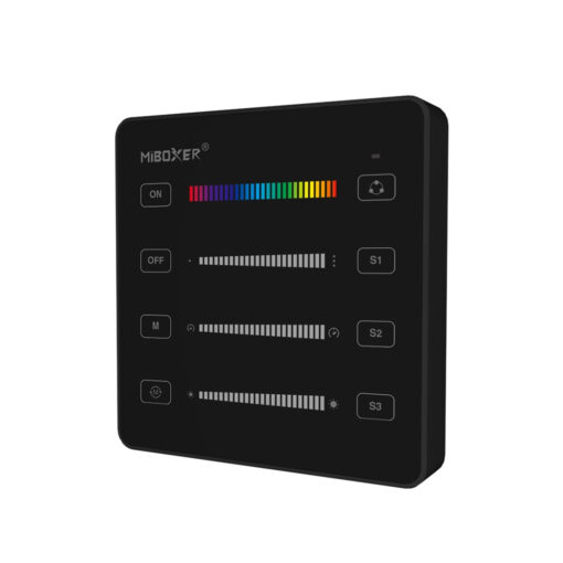 ΤΗΛΕΧΕΙΡΙΣΤΗΡΙΟ B6 SPI ΓΙΑ LED ΤΑΙΝΙΑ ACA A-B6-B ΜΑΥΡΟ IP20 ACA A-B6-B