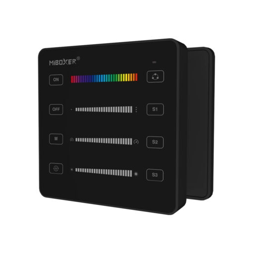 ΤΗΛΕΧΕΙΡΙΣΤΗΡΙΟ B6 SPI ΓΙΑ LED ΤΑΙΝΙΑ ACA A-B6-B ΜΑΥΡΟ IP20 ACA A-B6-B