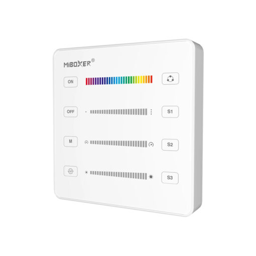 ΤΗΛΕΧΕΙΡΙΣΤΗΡΙΟ B6 SPI ΓΙΑ LED ΤΑΙΝΙΑ ACA A-B6-W ΛΕΥΚΟ IP20 ACA A-B6-W