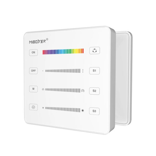 ΤΗΛΕΧΕΙΡΙΣΤΗΡΙΟ B6 SPI ΓΙΑ LED ΤΑΙΝΙΑ ACA A-B6-W ΛΕΥΚΟ IP20 ACA A-B6-W