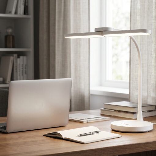 ΦΩΤΙΣΤΙΚΟ ΓΡΑΦΕΙΟΥ LED ACA BL1043WH ΛΕΥΚΟ 8W CCT 3000K/3800K/5700K 300LMIP20 ACA BL1043WH