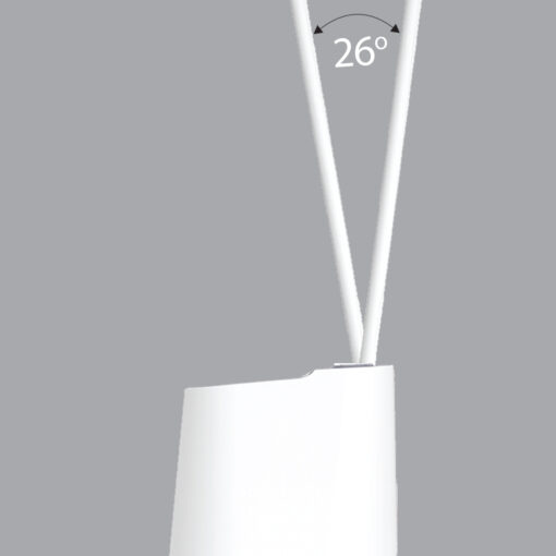 ΦΩΤΙΣΤΙΚΟ ΓΡΑΦΕΙΟΥ LED ACA BL1046ULG ΓΚΡΙ 8W CCT 3000K/3800K/5700K 300LM ACA BL1046ULG
