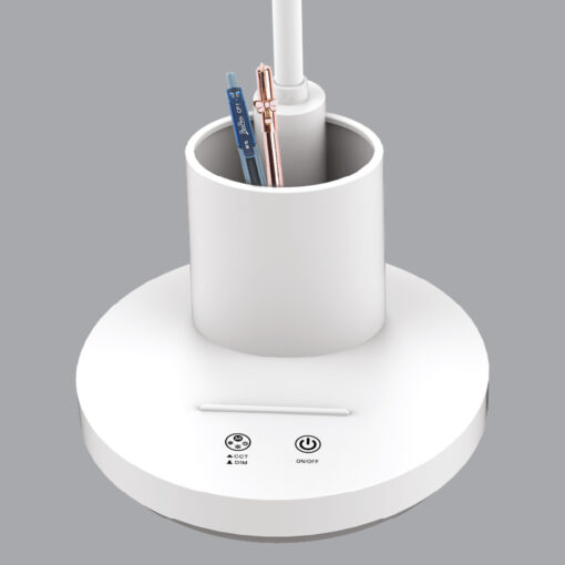 ΦΩΤΙΣΤΙΚΟ ΓΡΑΦΕΙΟΥ LED ACA BL1181BK ΜΑΥΡΟ 8W CCT 3000K/3800K/5700K 300LM ACA BL1181BK