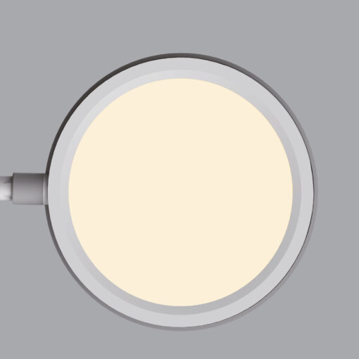ΦΩΤΙΣΤΙΚΟ ΓΡΑΦΕΙΟΥ LED ACA BL1312WH ΛΕΥΚΟ 10W CCT 3000K/3800K/5700K 400LM ACA BL1312WH