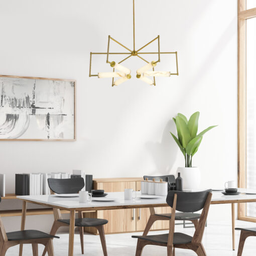 ΚΡΕΜΑΣΤΟ ΦΩΤΙΣΤΙΚΟ LED ACA ABYSS MP2401096 ΛΕΥΚΟ-ΧΡΥΣΟ 60W 3000K ACA MP2401096