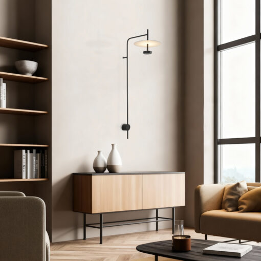 Επιτοίχιο Φωτιστικό LED ACA Maison OKN5013W2BK Αμμώδες Μαύρο 9W 3000K 310lm ACA OKN5013W2BK