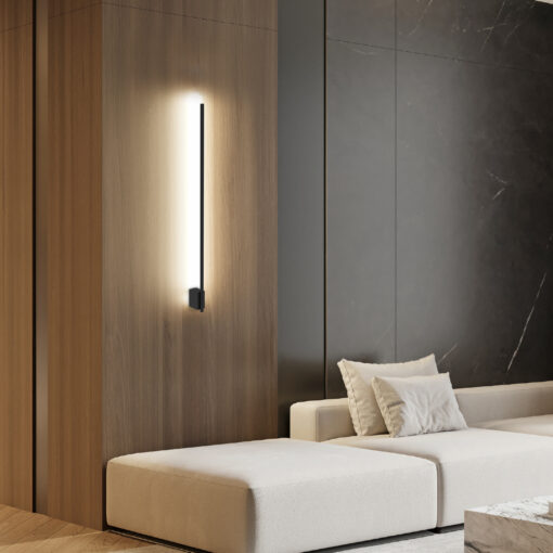 Επιτοίχιο Φωτιστικό LED ACA Frodo OKN9600AS9BK Αμμώδες Μαύρο 15W 3000K 531lm ACA OKN9600AS9BK