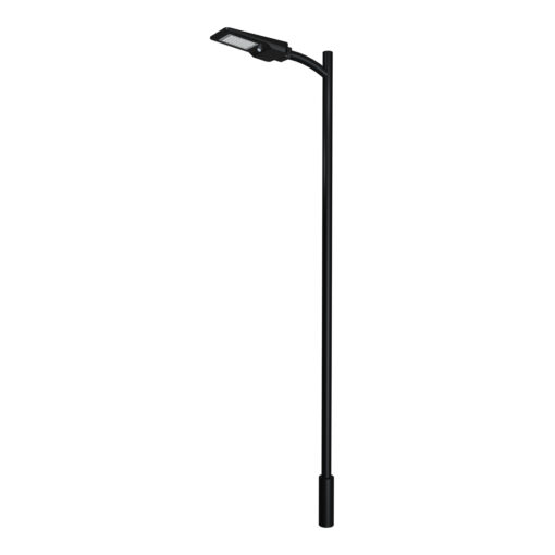 ΗΛΙΑΚΟ ΦΩΤΙΣΤΙΚΟ ΟΔΙΚΟΥ ΔΙΚΤΥΟΥ LED SMD ACA ORVEL12CCT ΜΑΥΡΟ 12W 3000K/4000K/6500K 1900LM 3CCT PIR IP65 ACA ORVEL20CCT