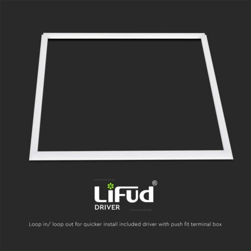Πάνελ LED 48W μόνο Περίγραμμα 595x595mm 3in1 CCT 4800lm V-TAC 10336