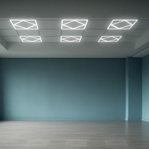 Πάνελ LED 64W Διαμάντι σε Τετράγωνο 60x60cm 6500K V-TAC 24168