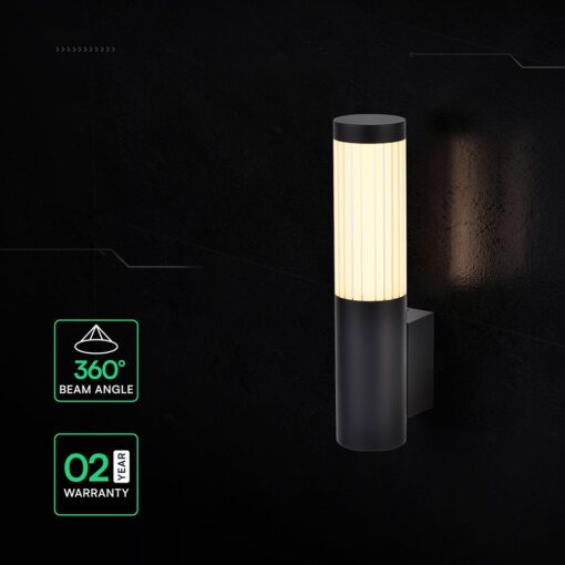Επίτοιχο Φωτιστικό LED Εξωτερικού Χώρου V-TAC 6W 900lm 3000K IP44 24311