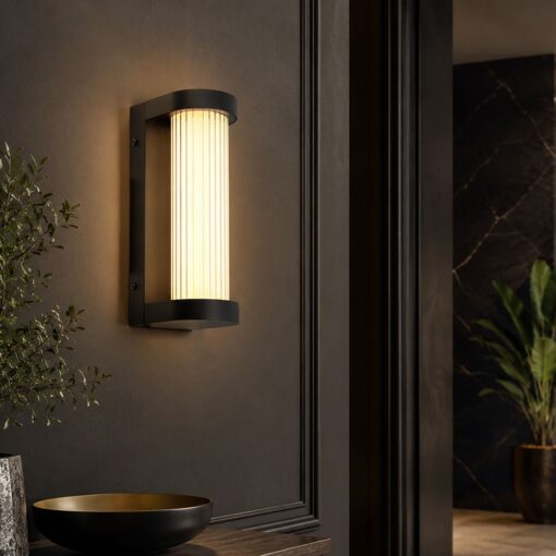 Επίτοιχο Φωτιστικό LED Εξωτερικού Χώρου V-TAC 8W 1100lm 3000K IP44 24312