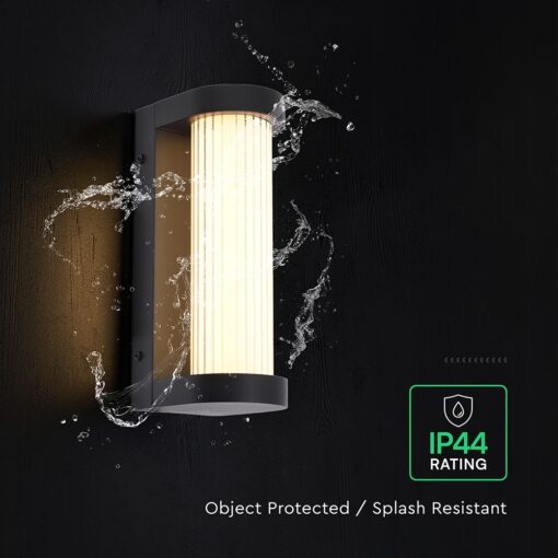 Επίτοιχο Φωτιστικό LED Εξωτερικού Χώρου V-TAC 8W 1100lm 3000K IP44 24312