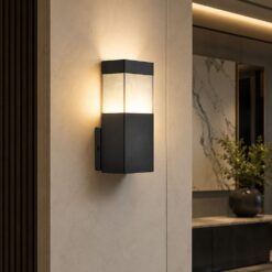 Φωτιστικό Τοίχου LED GU10 Μαύρο IP44 V-TAC 24314