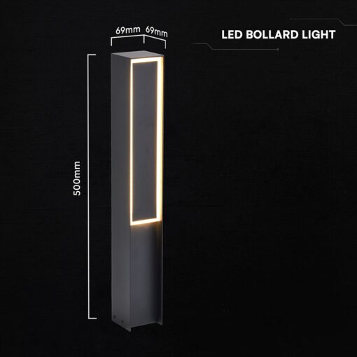 Κολωνάκι LED Εξωτερικού Χώρου 8W 50cm IP54 3000K V-TAC 24318