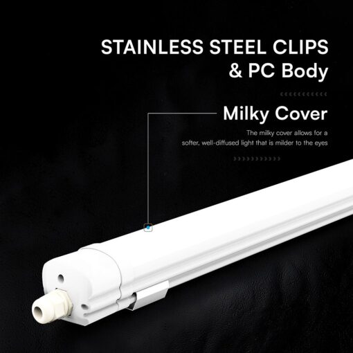Στεγανό Φωτιστικό LED G Series 36W 120cm 3IN1 IP65 V-TAC 4320lm