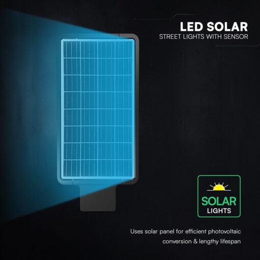 Ηλιακό Φωτιστικό Δρόμου LED 40W 6000lm 3IN1 IP65 V-TAC 24423